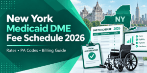 New York Medicaid DME Fee Schedule 2026