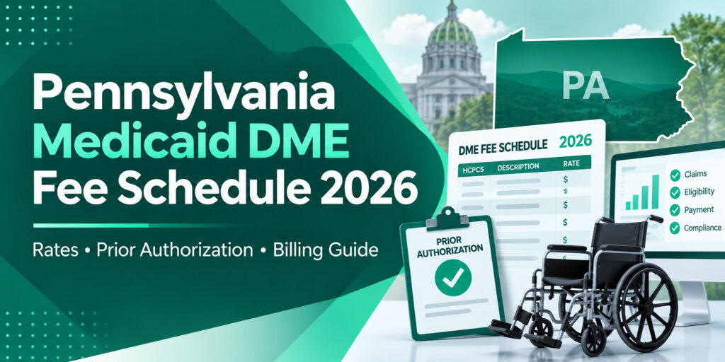 Pennsylvania Medicaid DME Fee Schedule 2026